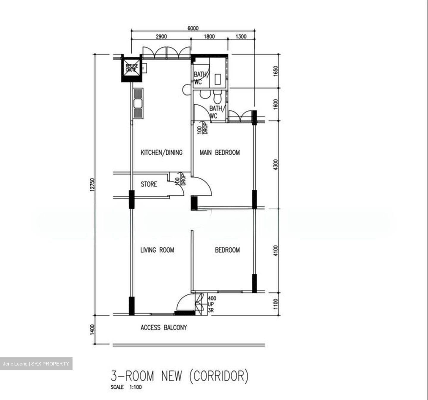 Blk 221 Serangoon Avenue 4 (Serangoon), HDB 3 Rooms #581285901